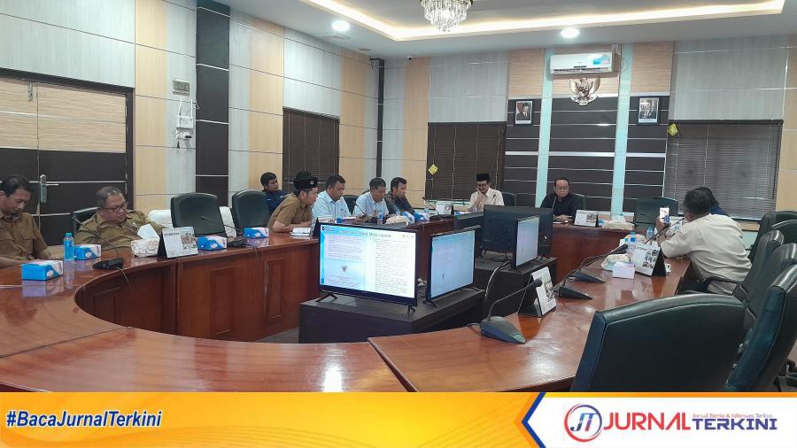 DPRD Karimun menggelar Rapat Dengar Pendapat dengan PLN ULP Tanjung Balai Karimun membahas listrik