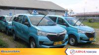 Angkutan Bluebird Padang. (Foto. Prokopim Padang).