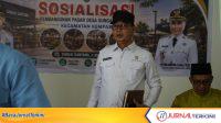 1785751374_photo_6305445791274833455_w Ket Foto: Wakil ketua DPRD kab Inhil , Ir. H. AMD. Junaidi AN, menghadiri sosialisasi Pembangunan Pasar Desa Sungai Gantang