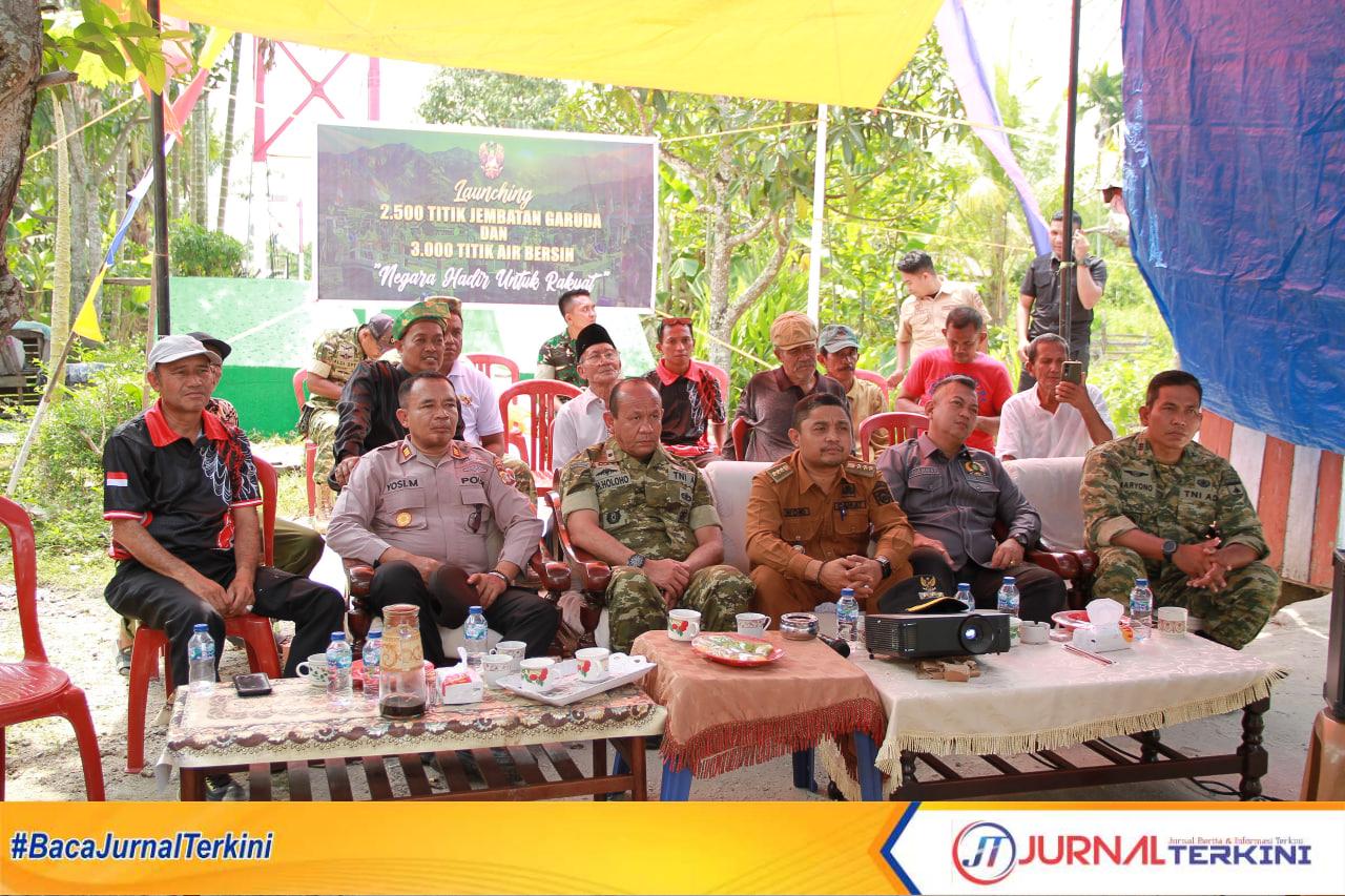 Ketua Komisi III DPRD Kabupaten Indragiri Hilir, Mu’ammar AR, S.Sos.I., M.Si, menghadiri kegiatan peresmian Jembatan Garuda