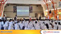 5983ccdaae8a BPBD Kota Padang berikan materi edukasi kebencanaan dalam rangkaianMPLSdi sejumlah satuan pendidikan. (Foto: Pemko Padang).