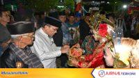 96e81c790381 Wakil Wali Kota Padang Maigus Nasir saat meresmikan Sasaran Silek Ranah Nuansa Tampat Lua. (Foto Pemko Padang).
