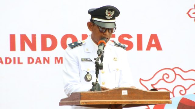 Ket Foto:Kepala Desa Sialang Panjang, M. Juber