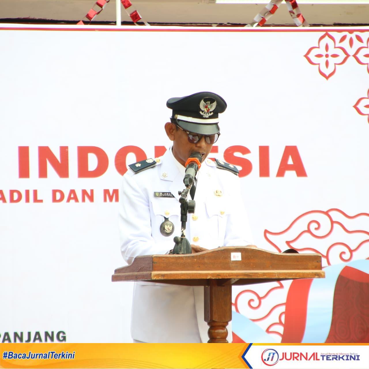 Ket Foto:Kepala Desa Sialang Panjang, M. Juber