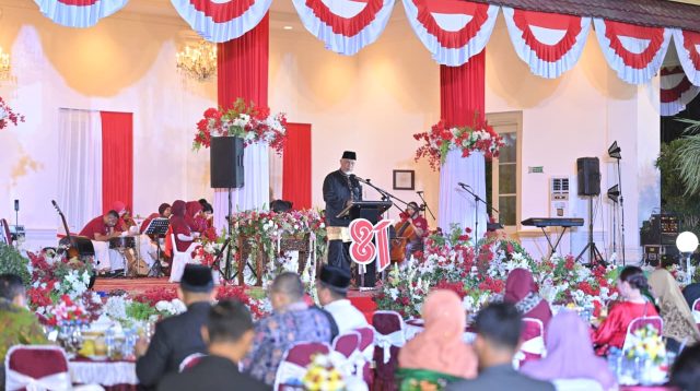 Pemprov Sumbar Gelar Malam Resepsi HUT ke-81 RI. (Foto: Adpim Sumbar).