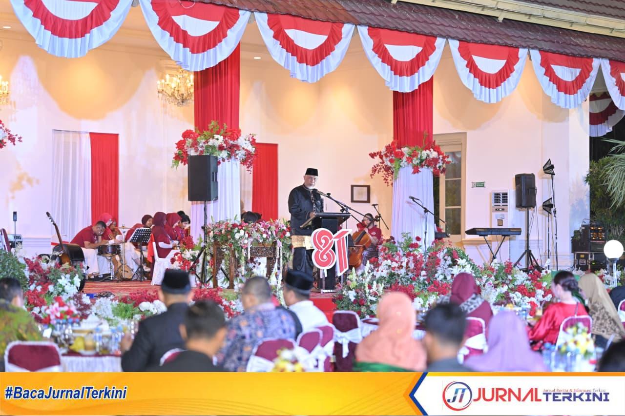 Pemprov Sumbar Gelar Malam Resepsi HUT ke-81 RI. (Foto: Adpim Sumbar).