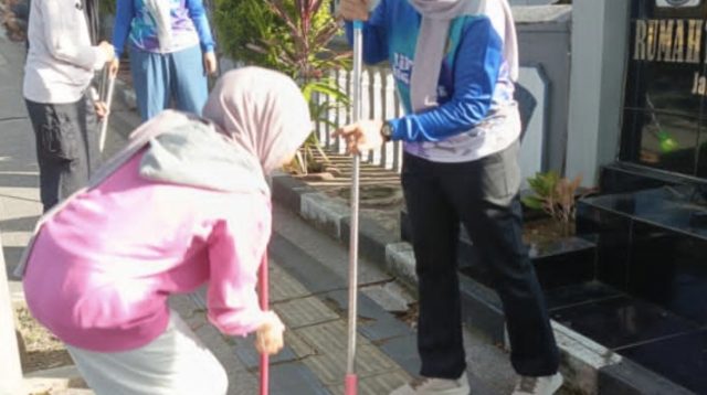 Rutan Batusangkar gelar aksi bersih kemerdekaan. (Foto Rutan Batusangkar).