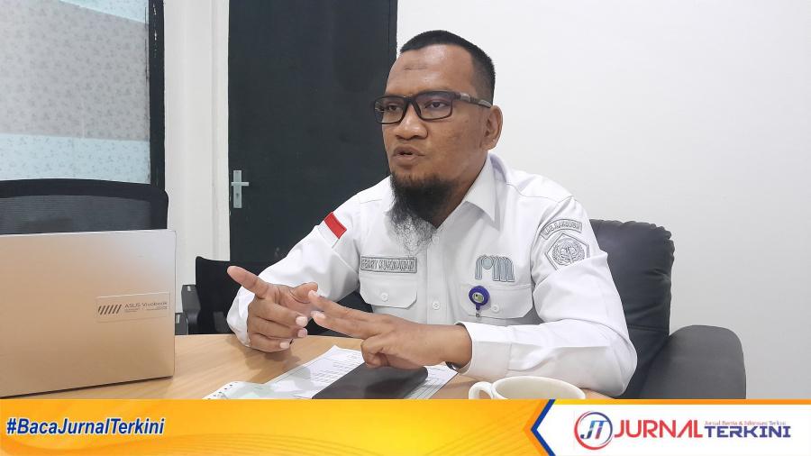 Direktur Perumda Tirta Mulia Karimun Ferry Kurniawan, S.E (JurnalTerkini.id/rusdi)