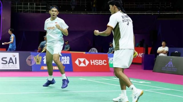 Fajar alfian-Muhammad Shohibul Fikri di Kejuaraan Dunia BWF 2026