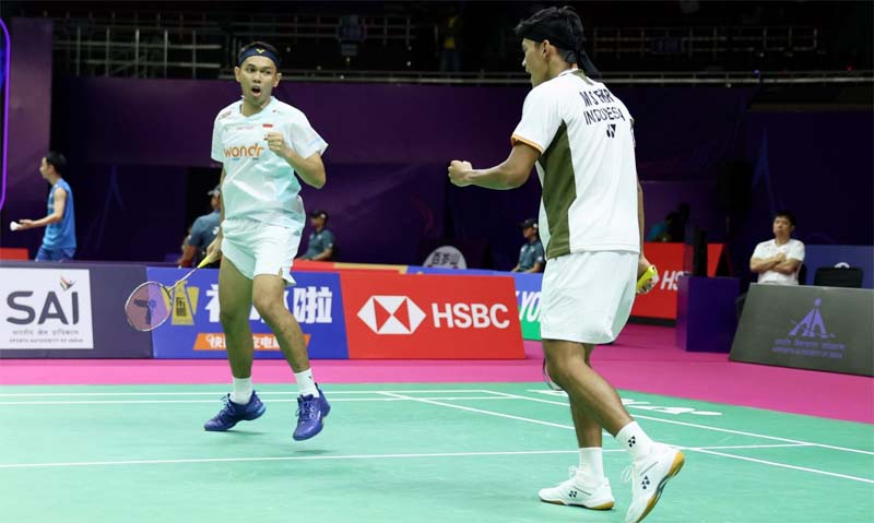 Fajar alfian-Muhammad Shohibul Fikri di Kejuaraan Dunia BWF 2026