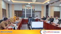 rapat dengar pendapat Komisi I DPRD Karimun dan Disdukcapil Karimun