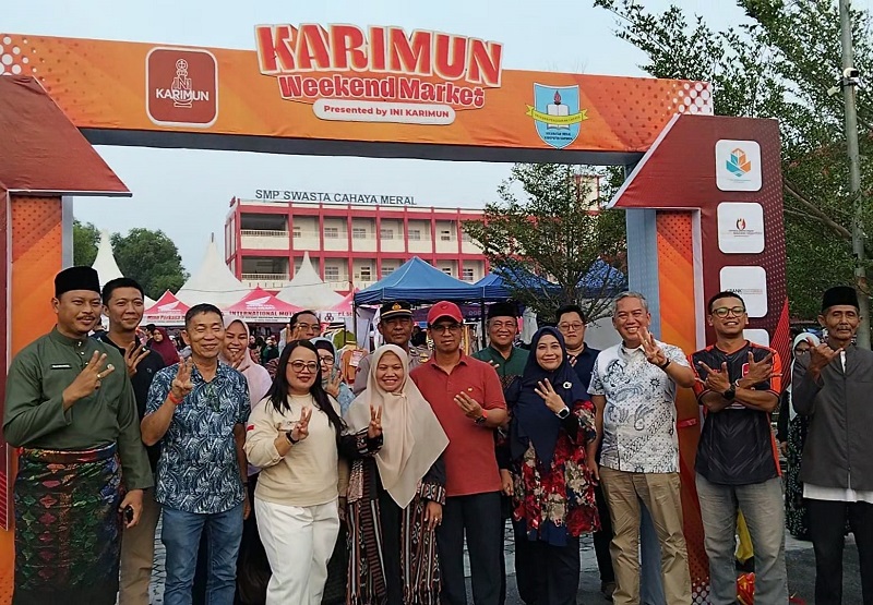 karimun weekend market ini karimun