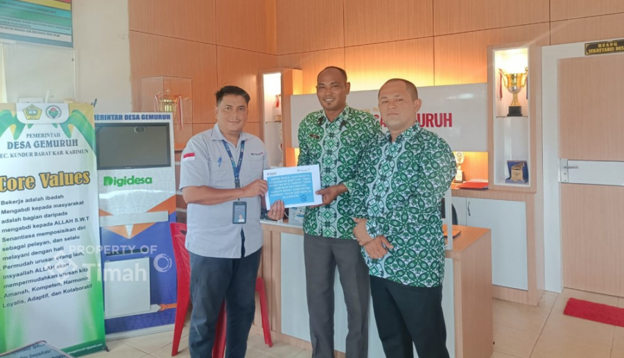 PT timah dukung MTQ Desa Gemuruh