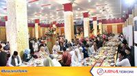 Acara makan Padang Bajamba di Malam HJK ke-357. (Foto: Pemko Padang)