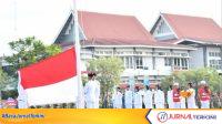 Upacara HUT ke-81 RI di Kota Padang. (Foto: Pemko Padang)