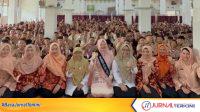 Sosialisasi Persiapan Remaja Berkarakter, Sehat, dan Cerdas di SMAN 1 Kubung. (Foto Kominfo Kab Solok)