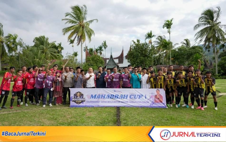 Turnamen Mahabbah Cup I. (Foto: Kominfo Kab Solok)