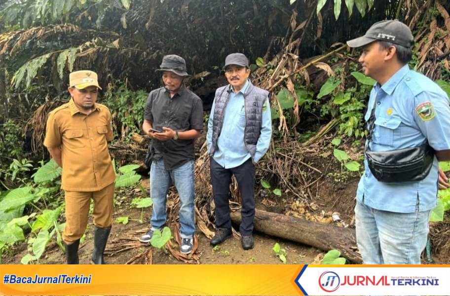Wabup Solok Tinjau Pembangunan SPAM Bukik Gompong. (Foto: Kominfo Kab Solok)