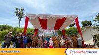 Bunda Lingkungan Hidup Kabupaten Solok Launching Program 1 Rumah 1 Komposter. (Foto: Kominfo Kab Solok)