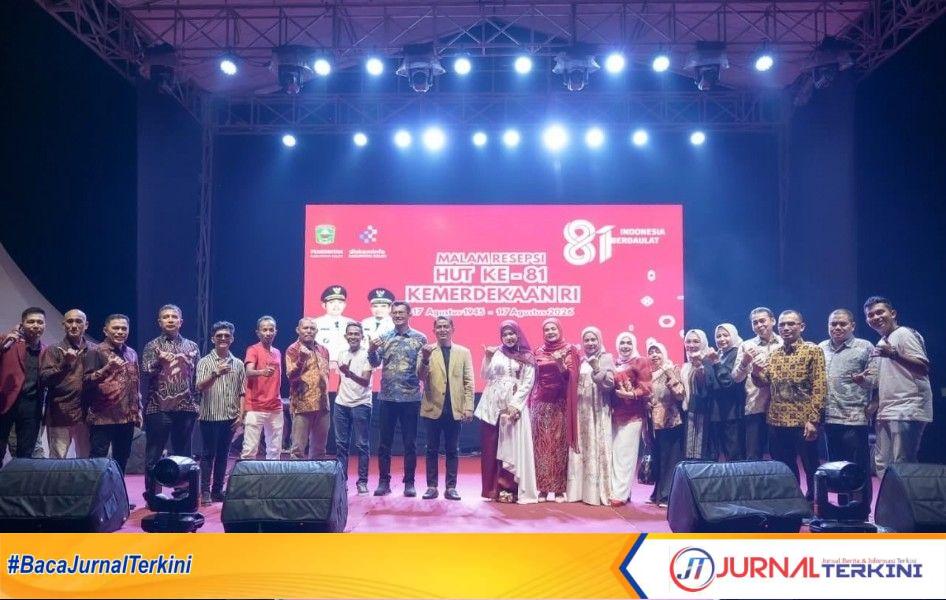 Malam Resepsi HUT ke-81 RI (Foto: Kominfo Kab Solok)