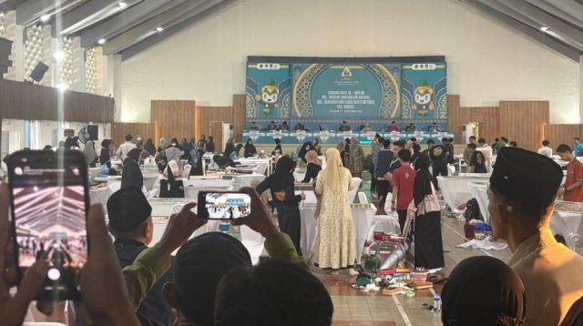 Kaligrafi Sumbar bersinar di MTQ Nasional XXXI. (Foto: Adpim Sumbar)