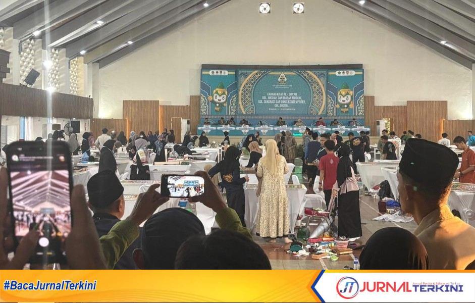 Kaligrafi Sumbar bersinar di MTQ Nasional XXXI. (Foto: Adpim Sumbar)