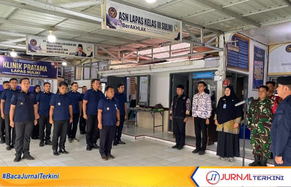 Lapas Suliki Gelar Razia Gabungan (Foto: Lapas Suliki)