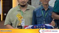 Ket Foto: grub GDC (Green Domino Club) saat menaiki podium) menerima hadiah sebagai juara ke 2 di ajang Tournament Domino Orado 101 Piala Panglima TNI.