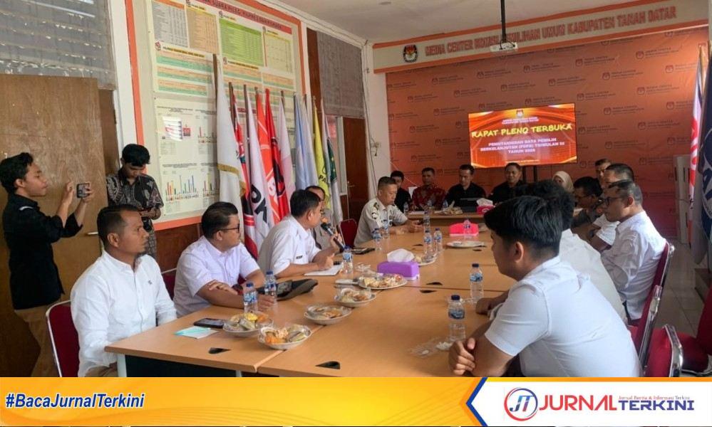 Rapat Pleno PDPB KPU Tanah Datar (Dok. Rutan Batusangkar)