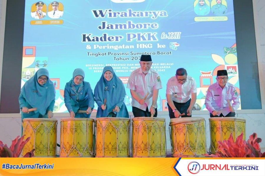 Jambore kader PKK ke-XXII di Bukittinggi (Foto: Adpim Sumbar)