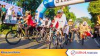 Para Pesepeda Padati Satu Dekade Gowes Siti Nurbaya Warnai HJK Padang ke-357.(Foto: Pemko Padang)