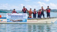 PT Timah Tbk melepasliarkan (restocking) sebanyak 1.000 bibit kepiting bakau di perairan laut Kundur, Kabupaten Karimun, Kepulauan Riau, sebagai bagian dari komitmen menjaga keberlanjutan ekosistem pesisir di wilayah operasionalnya