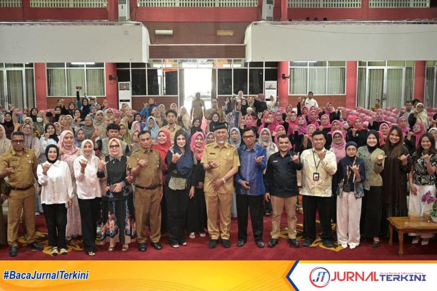 Pembukaan pelatihan konten kreator bertema "Satu Langkah, Lebih Banyak Peluang" (Dok. Adpim Sumbar)