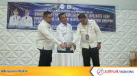 Ket Foto: Asisten Ekonomi dan Pembangunan Sekretariat Daerah Kabupaten Inhil, Dwi Budianto, menghadiri kegiatan Launching Jaringan Dokumentasi dan Informasi Hukum (JDIH)