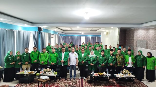 Ket Foto: Ketua DPW PPP Riau H Ikbal Sayuti Hadri Musancab serentak di Kampar