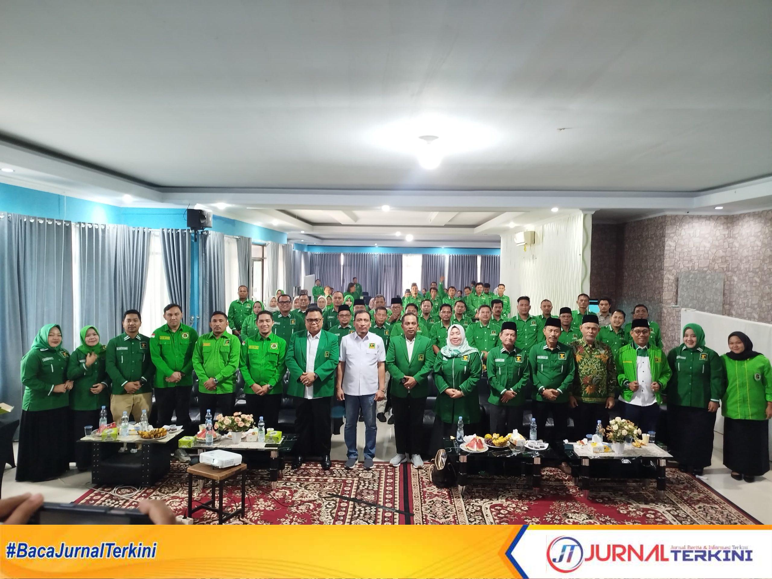 Ket Foto: Ketua DPW PPP Riau H Ikbal Sayuti Hadri Musancab serentak di Kampar