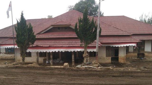 Kompleks Perkantoran Pemkab Solok yang terkena Banjir Bandang beberapa waktu lalu (Dok. Pemkab Solok)