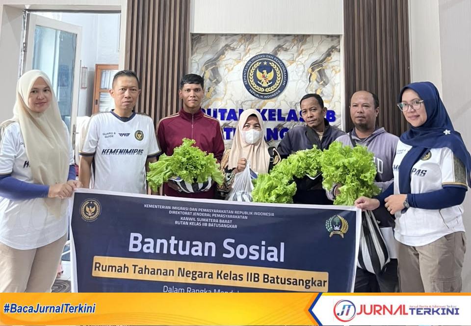 Rutan Batusangkar Salurkan Bansos Rutin Kepada Keluarga WBP (Dok. Rutan Batusangkar)