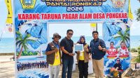 Sebanyak 460 pemancing dari berbagai wilayah, termasuk mancanegara, meramaikan Lomba Mancing #2 Pantai Pongkar 2026 yang diselenggarakan oleh Karang Taruna Pagar Alam Desa Pongkar, Kecamatan Tebing, Kabupaten Karimun, Kepulauan Riau, Minggu (13/9/2026). (timah)
