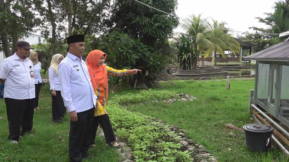 Bupati Inhil Instruksikan Gerakan Menanam Pekarangan