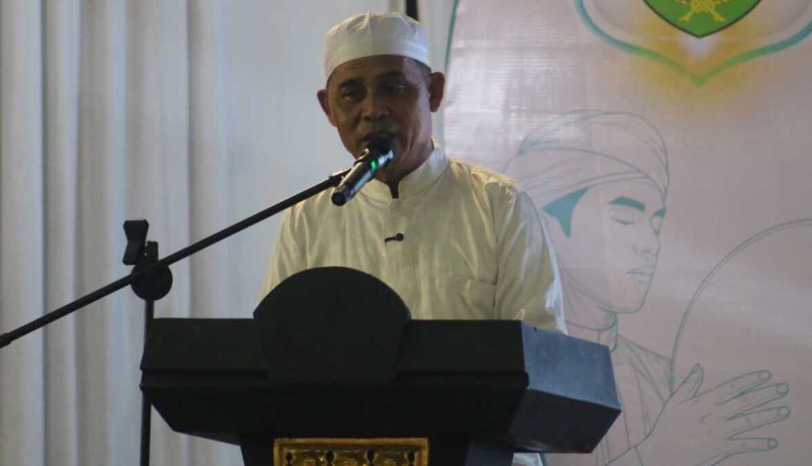 Penutupan Festival Hadroh Al Banjari Tingkat Provinsi Riau, Minggu (16/11/2025) malam, di Gedung Daerah Engku Kelana, Tembilahan.