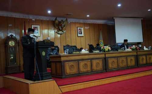 Rapat Paripurna LPP APBD, RPJMD dan Laporan Reses