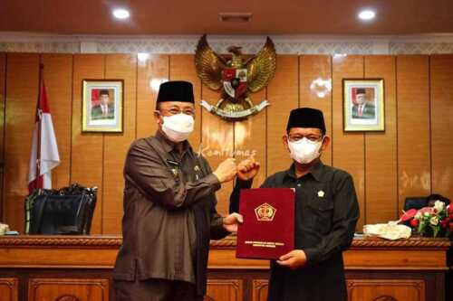 Wakil Bupati hadiri rapat paripurna KUA-PPAS Perubahan APBD 2020