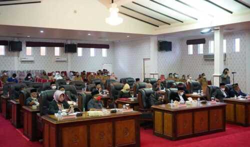 Rapat Paripurna LPP APBD, RPJMD dan Laporan Reses