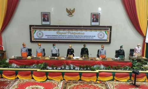Rapat Paripurna Istimewa Milad Inhil ke-56