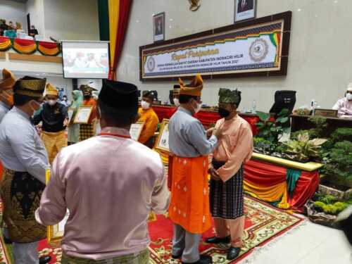 Rapat Paripurna Istimewa Milad Inhil ke-56