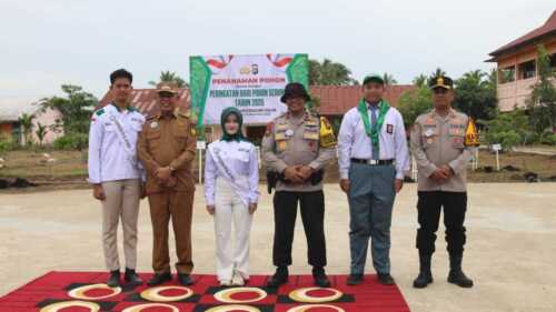 Polda tanam pohon di Inhil 1