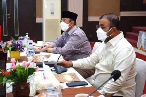 Rakor Percepatan Penanganan dan Pengendalian COVID-19