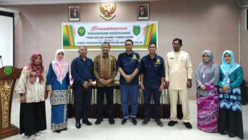 MoU Layanan Dispensasi Perkawinan antara PA Tembilahan dan Dinkes Inhil