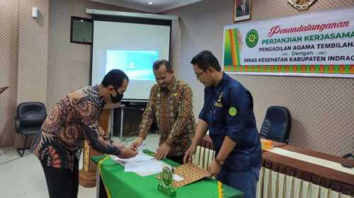 MoU Layanan Dispensasi Perkawinan antara PA Tembilahan dan Dinkes Inhil